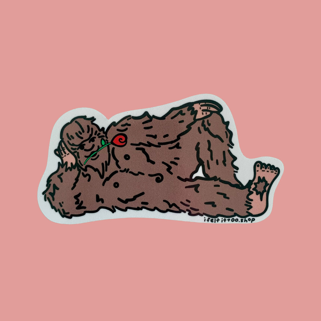 Saucy Sasquatch (Bigfoot) Sticker