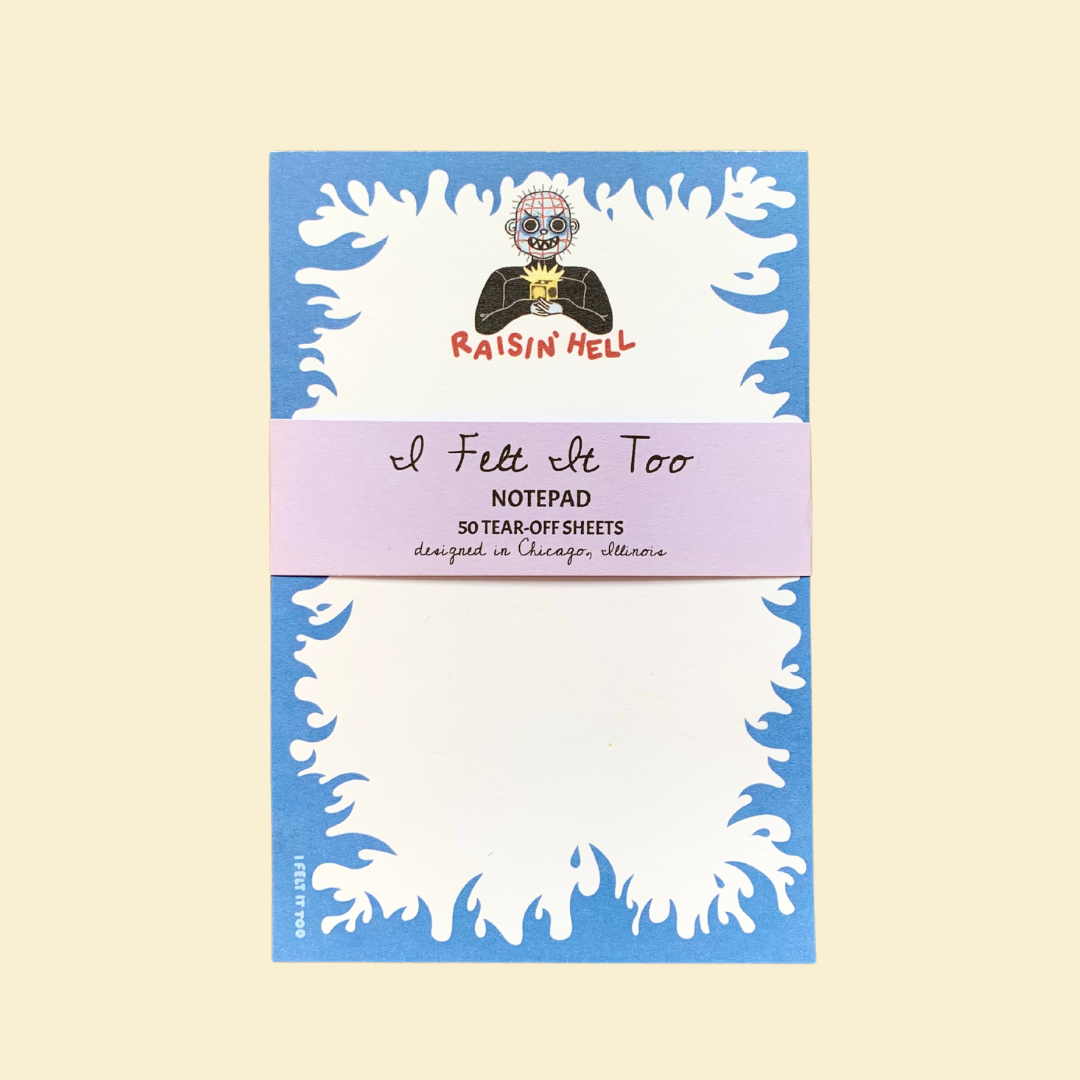 Raisin’ Hell 4x6" Notepad (50 sheets)