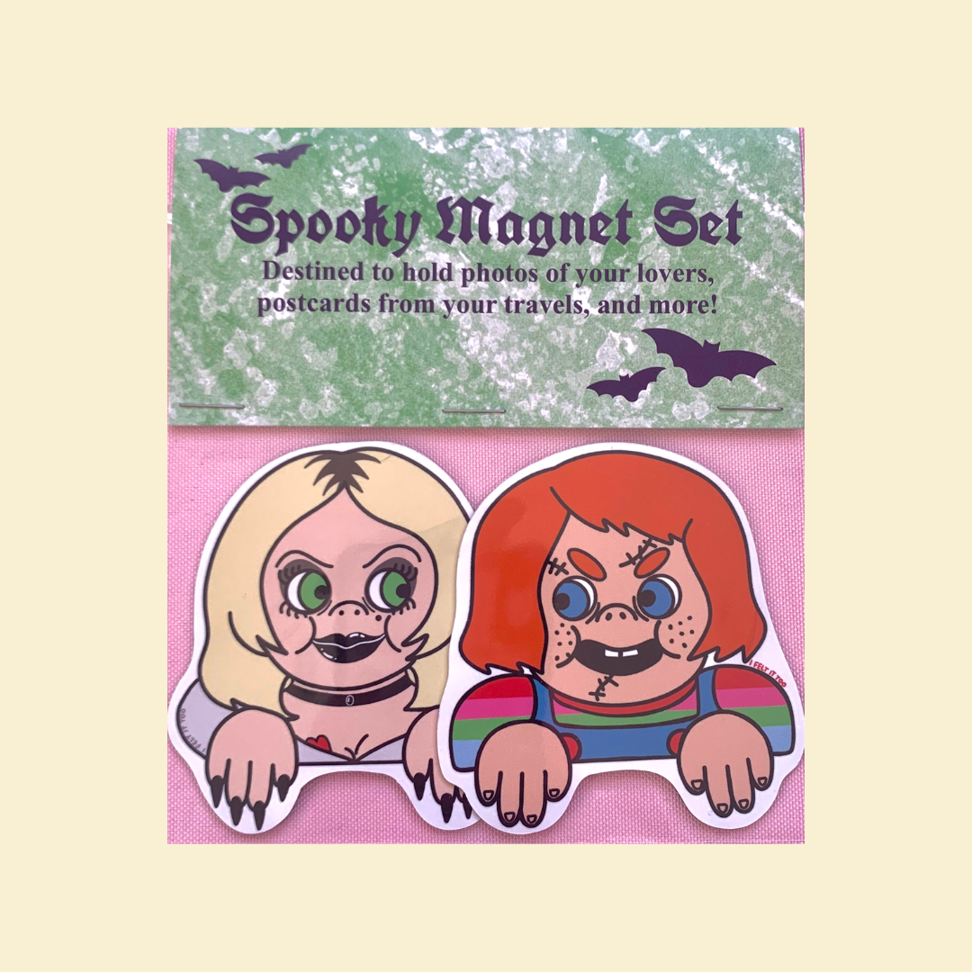 Chucky and Tiffany Magnet Set