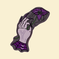 Victorian Vampire Hand with Bat Flower