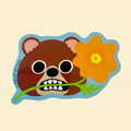 Poppy Bear Sticker