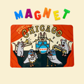 Feelin' Jazzy in Chicago Souvenir Magnet