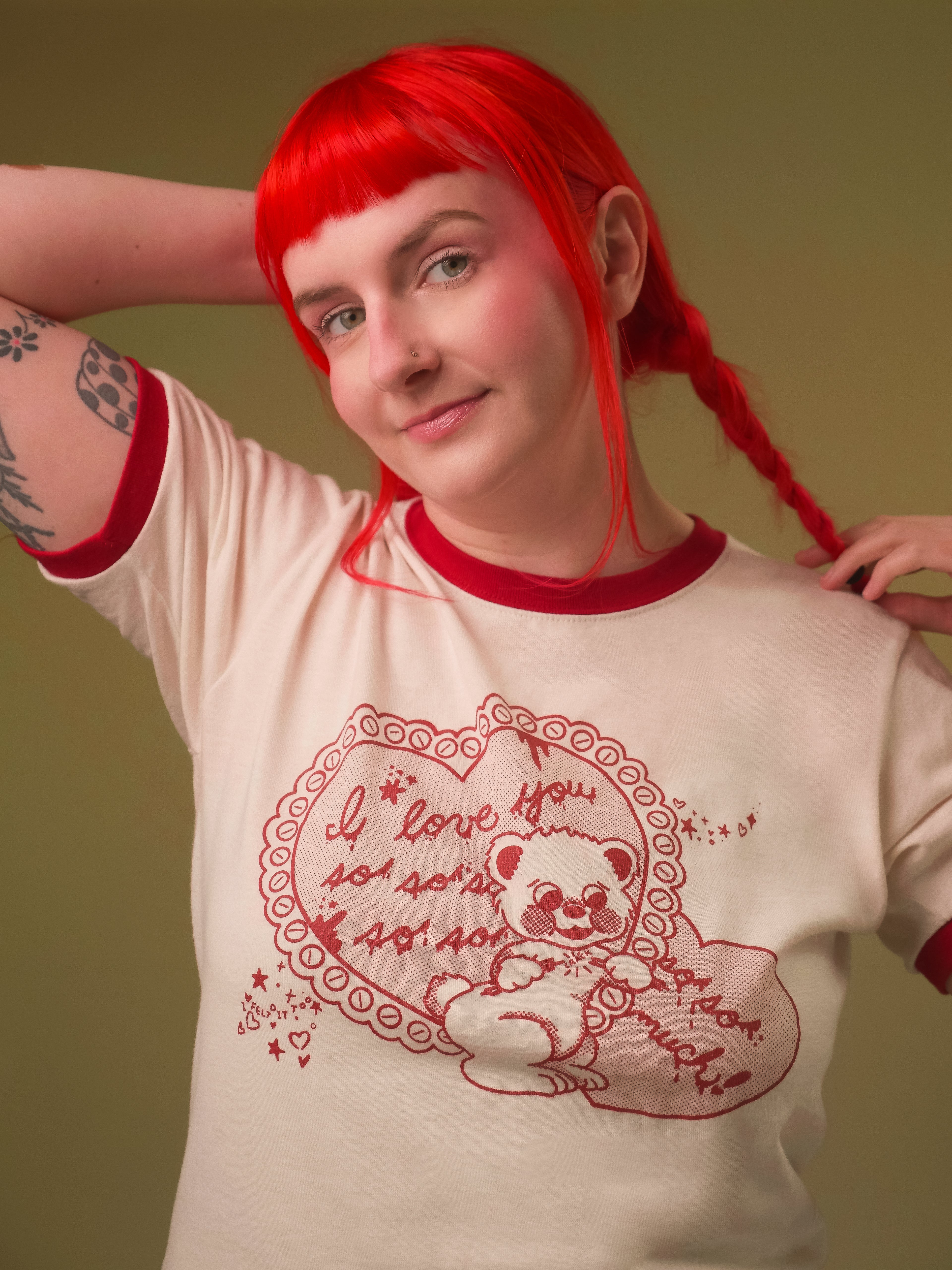 Obsession Valentine Ringer Tee