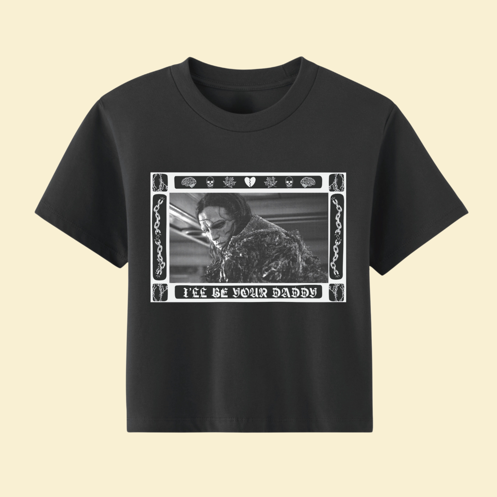 I'll Be Your Daddy: Frankenstein Cropped Tee