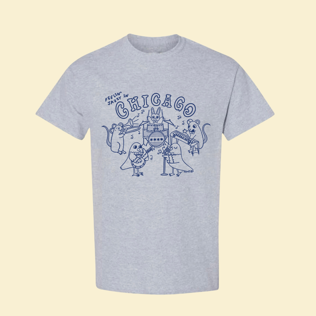 Feelin' Jazzy in Chicago Souvenir Tee