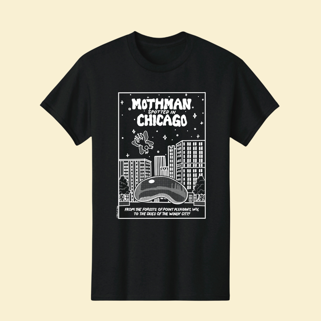 Mothman Spotted in Chicago Souvenir Tee