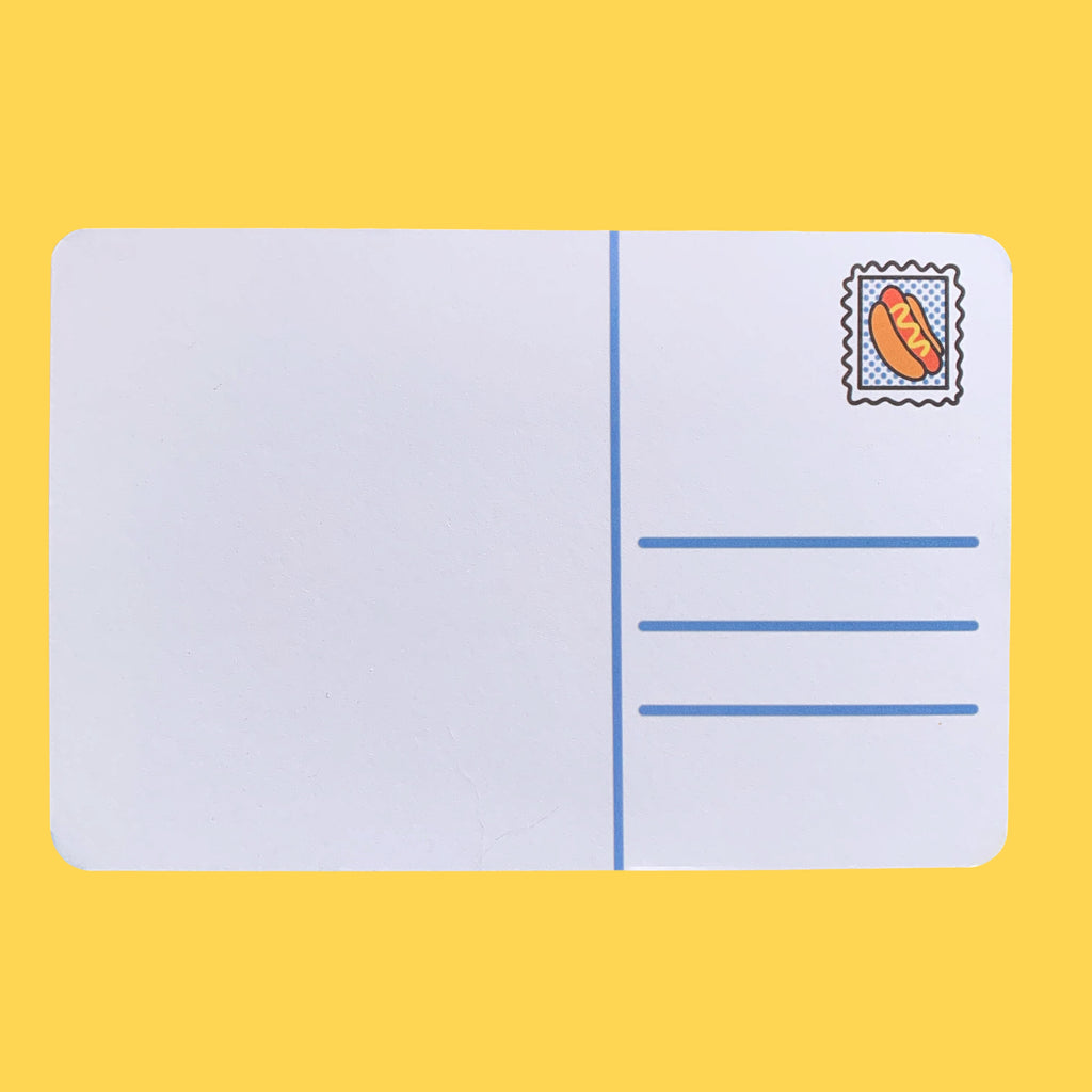 Greetings from Chicago Beach Postcard