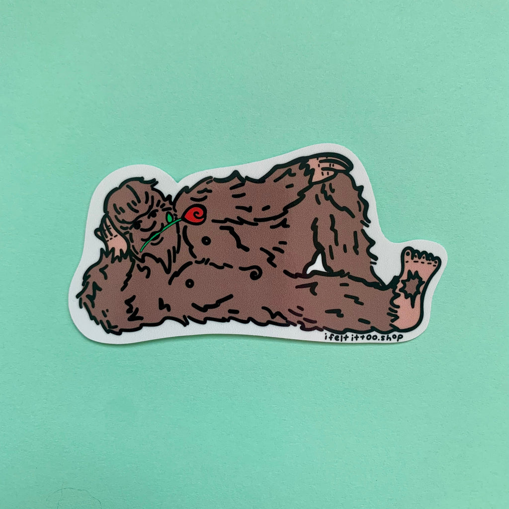 Saucy Sasquatch (Bigfoot) Sticker