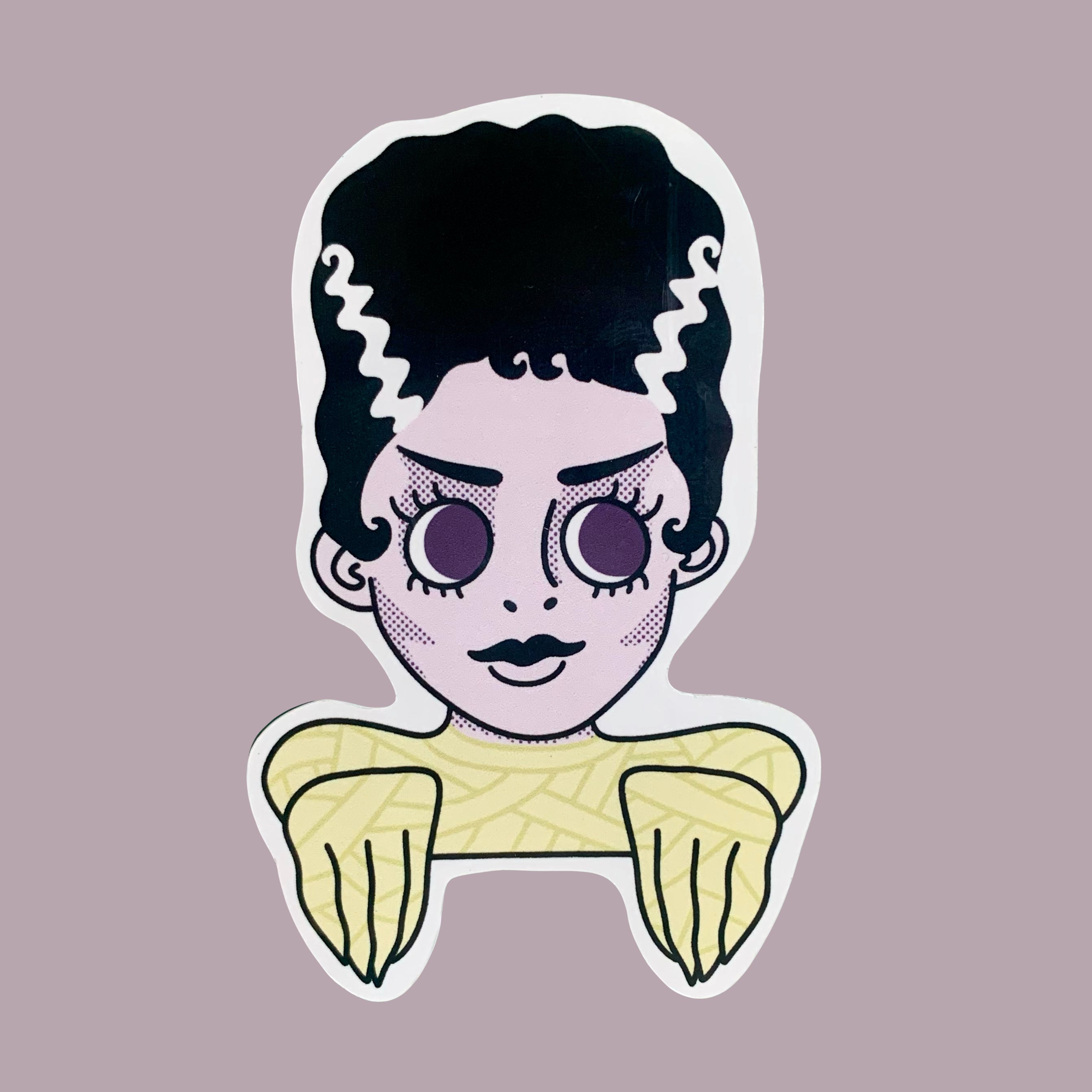 Frankenstein Magnet Set: The Creature and The Bride