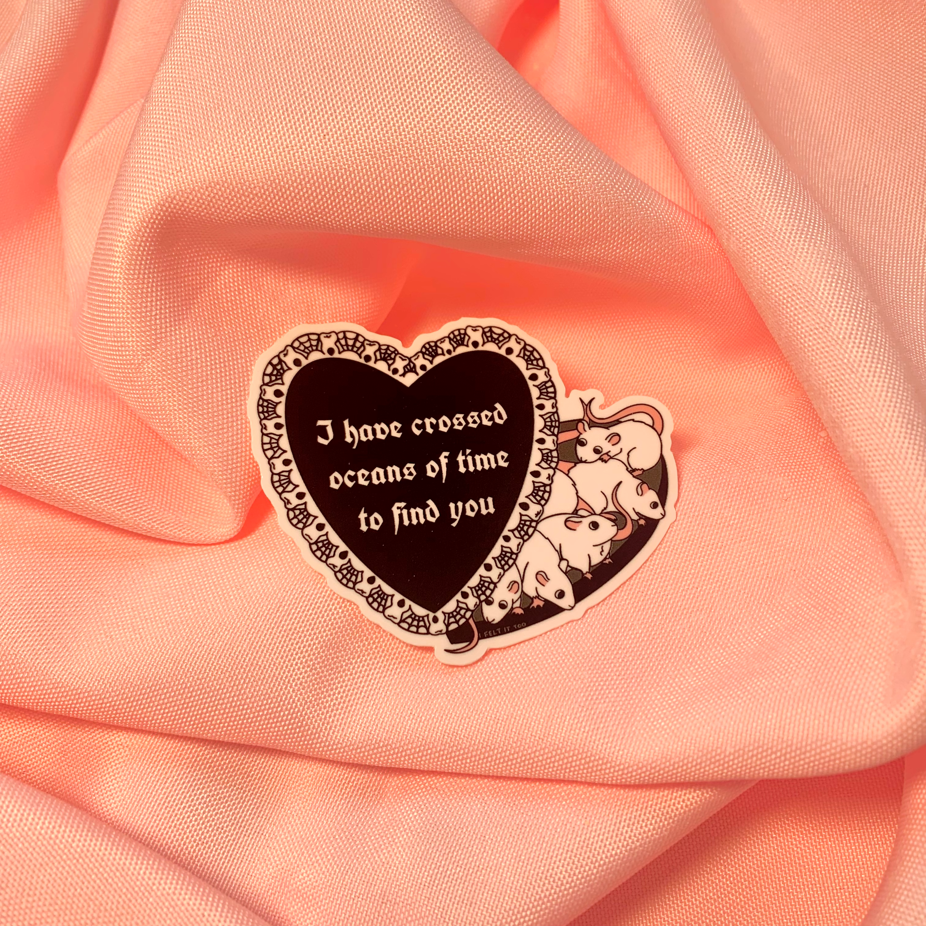 Dracula Valentine Sticker