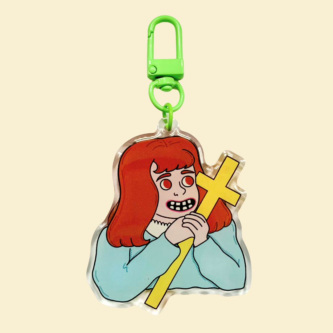 Exorcist Double-Sided Keychain