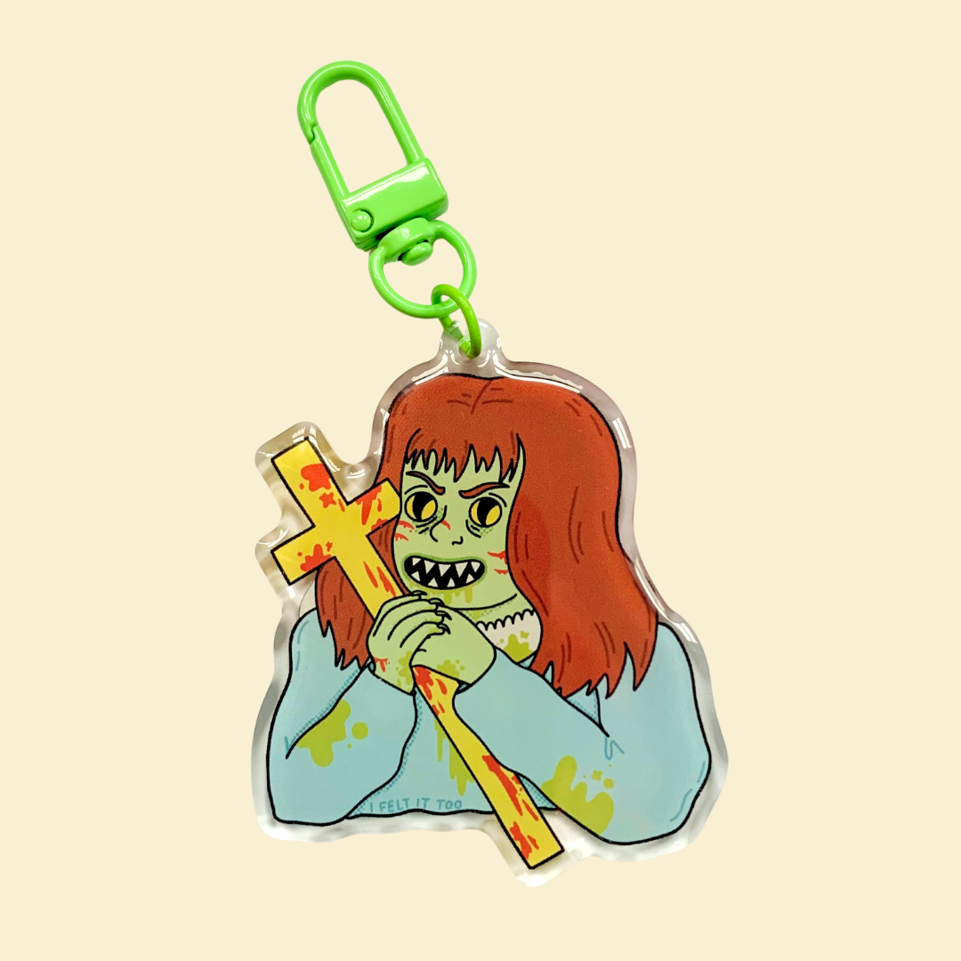 Exorcist Double-Sided Keychain