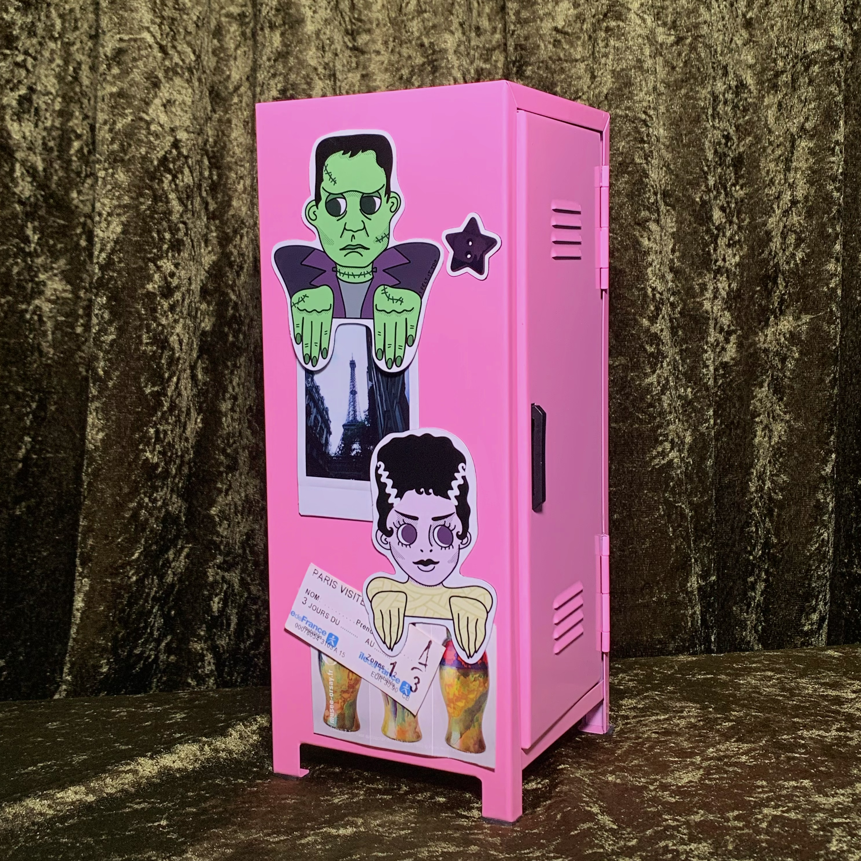 Frankenstein Magnet Set: The Creature and The Bride