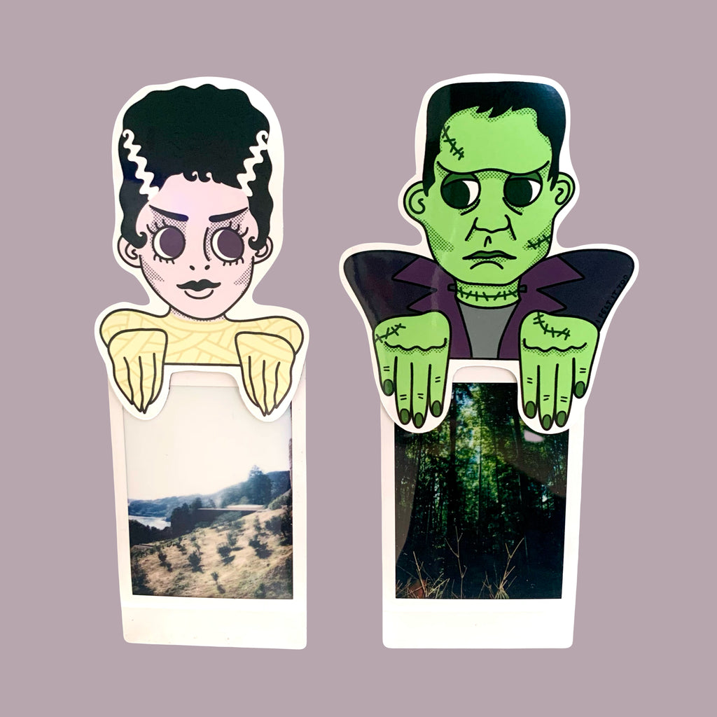 Frankenstein Magnet Set: The Creature and The Bride