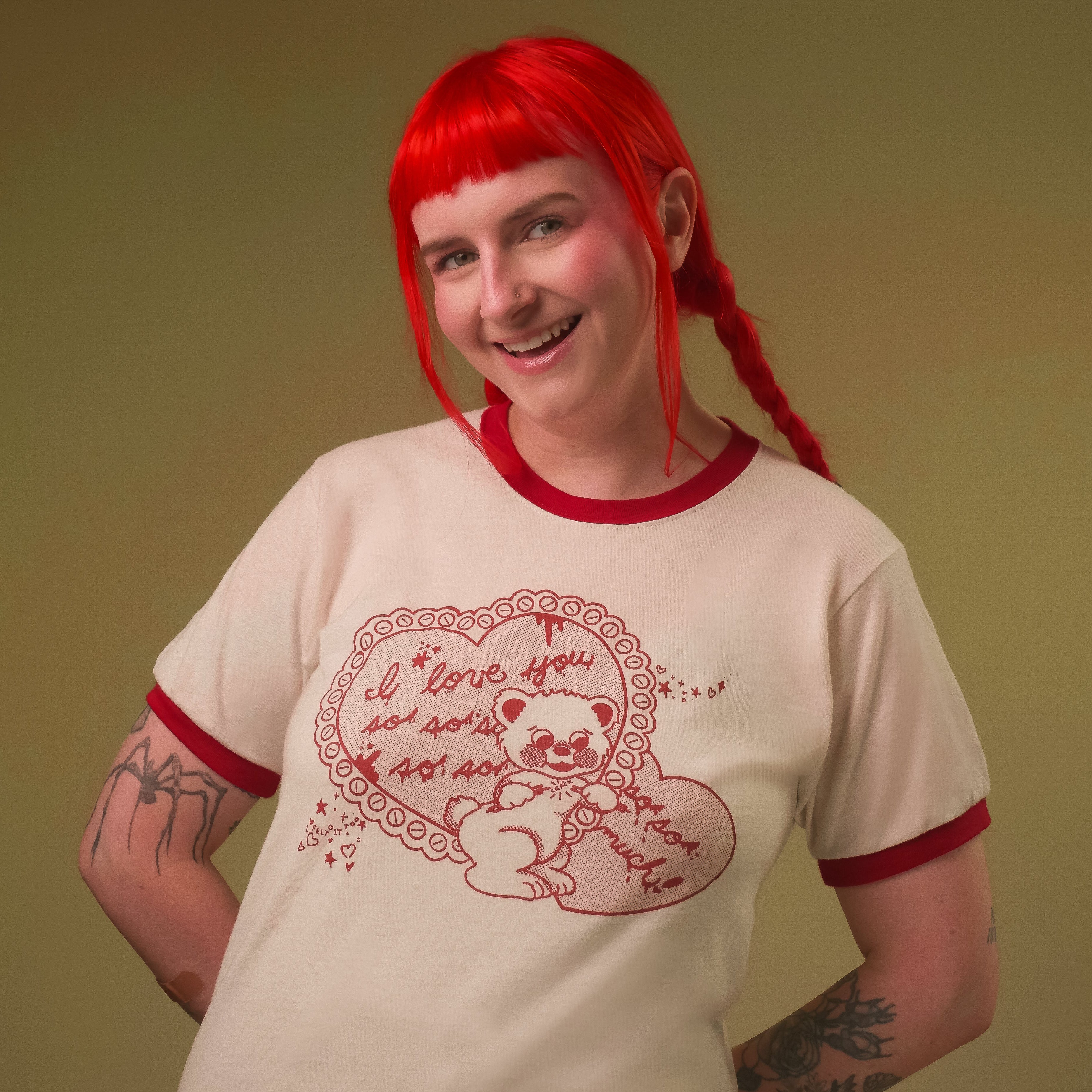 Obsession Valentine Ringer Tee