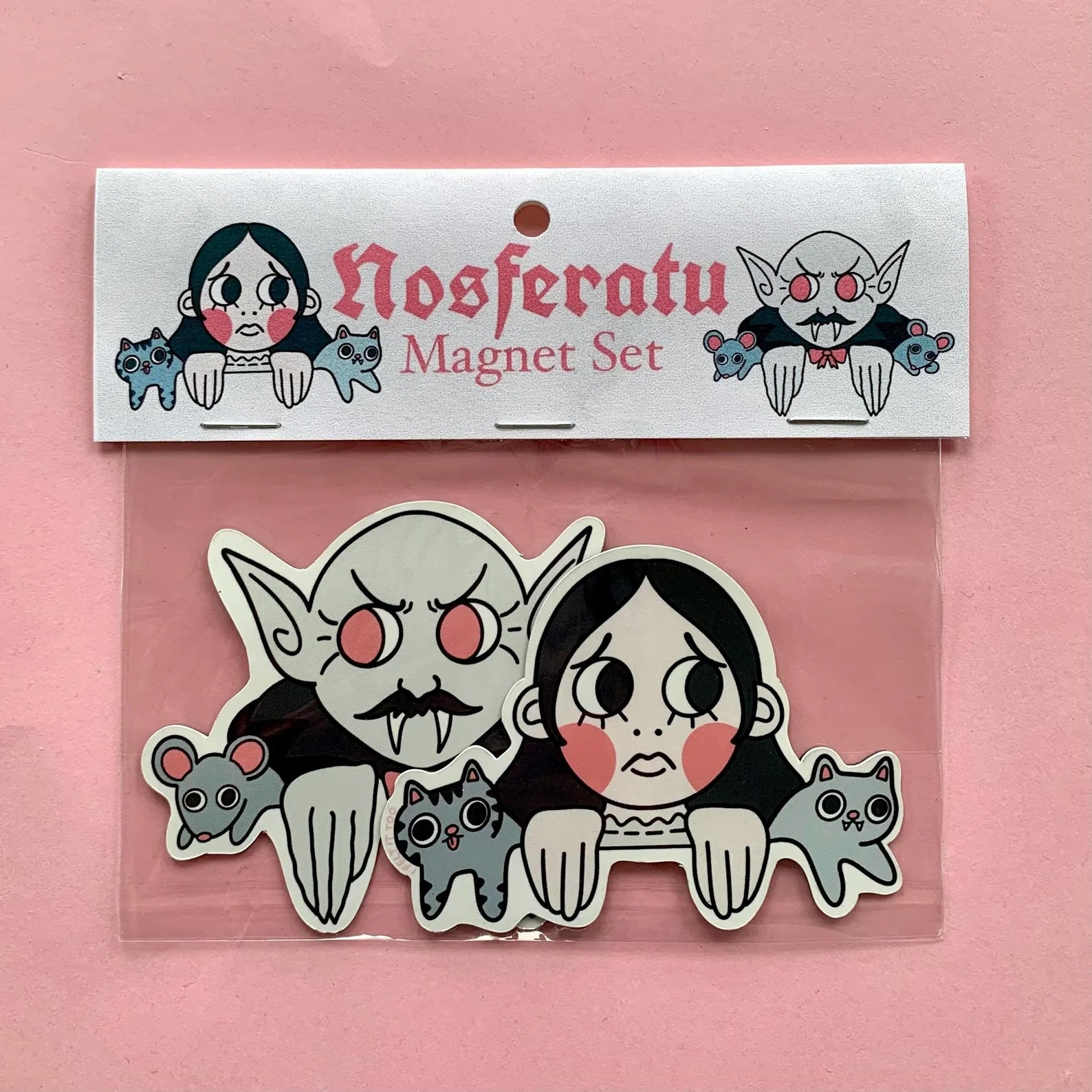 Nosferatu Magnet Set: Ellen and Count Orlok