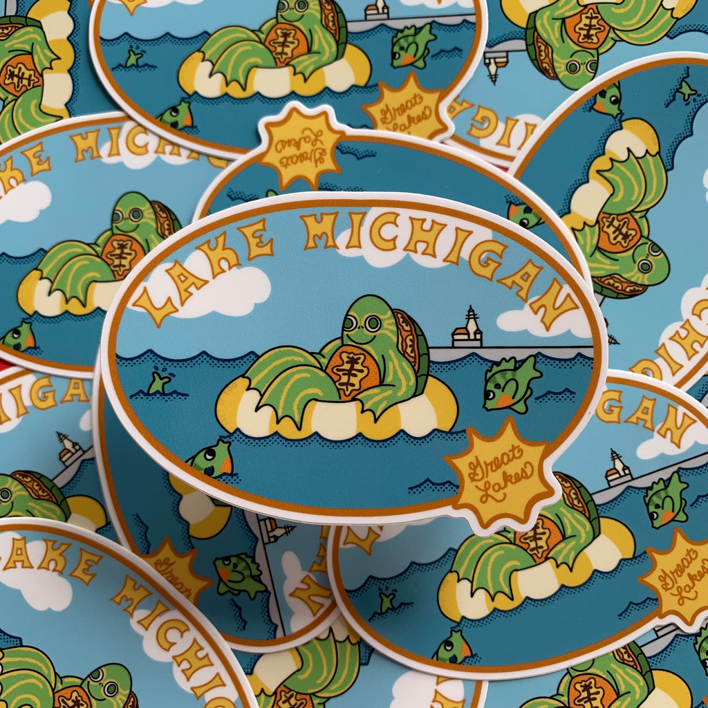 Lake Michigan Sticker