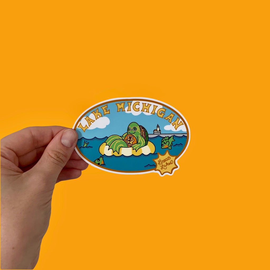 Lake Michigan Sticker