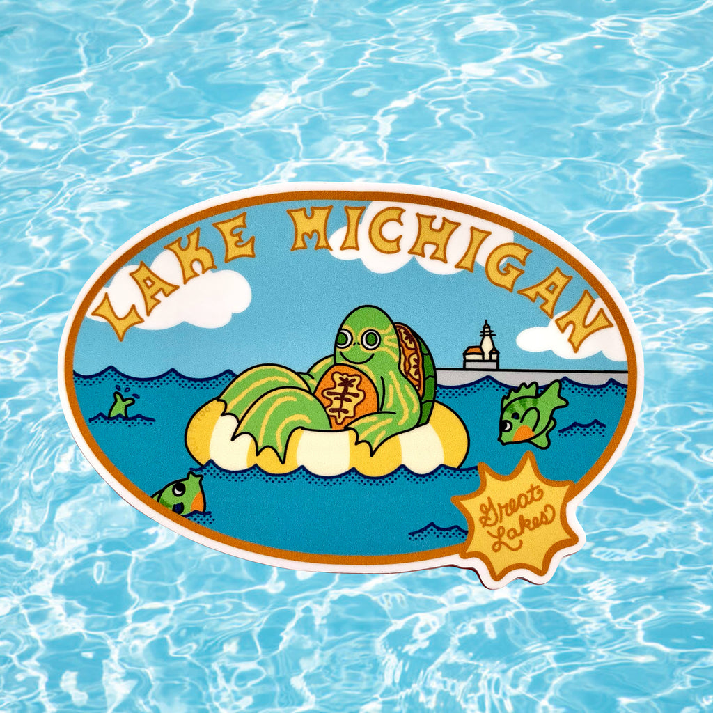 Lake Michigan Sticker