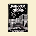 Mothman in Chicago Postcard