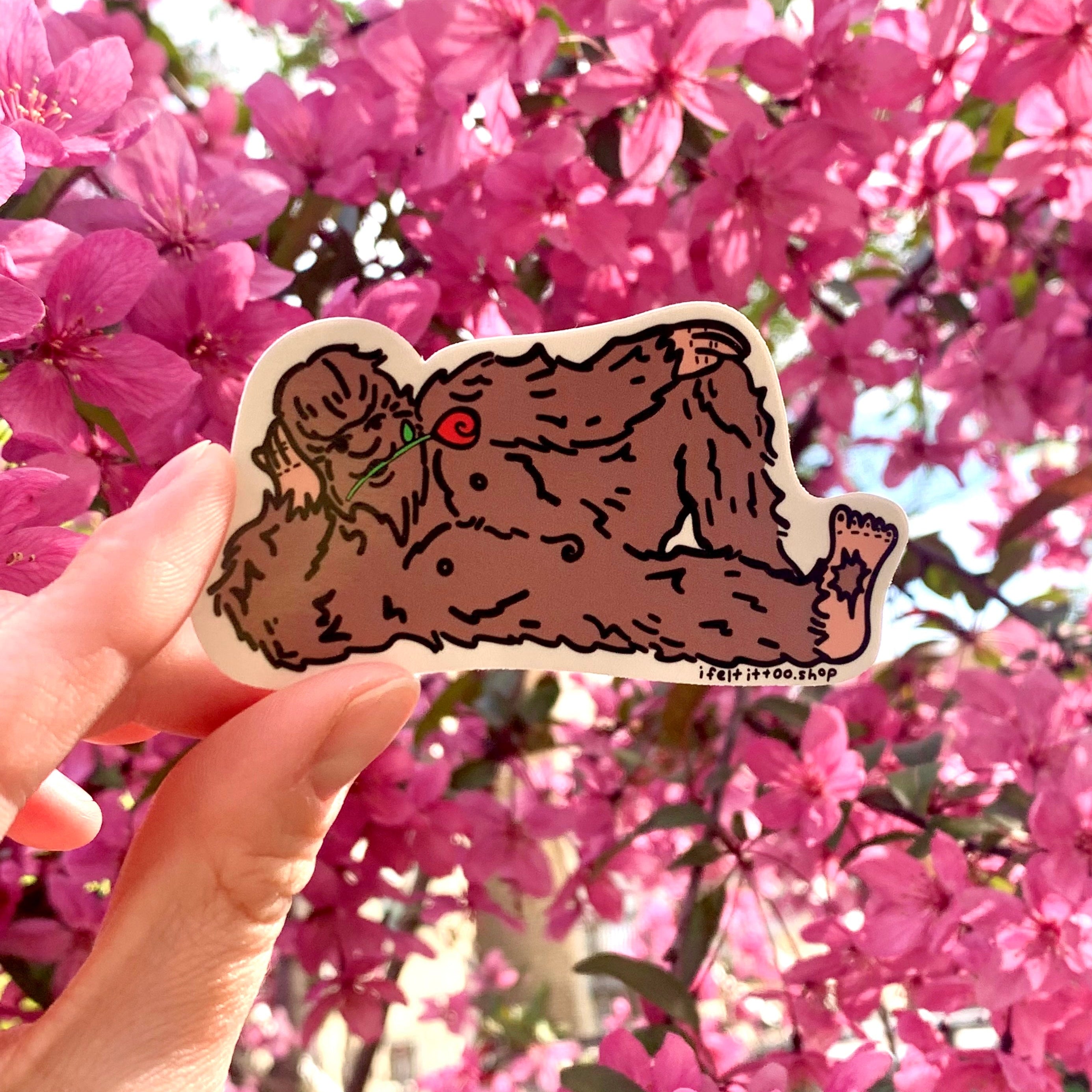 Saucy Sasquatch (Bigfoot) Sticker